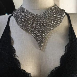 New York & Company Chainmail Necklace